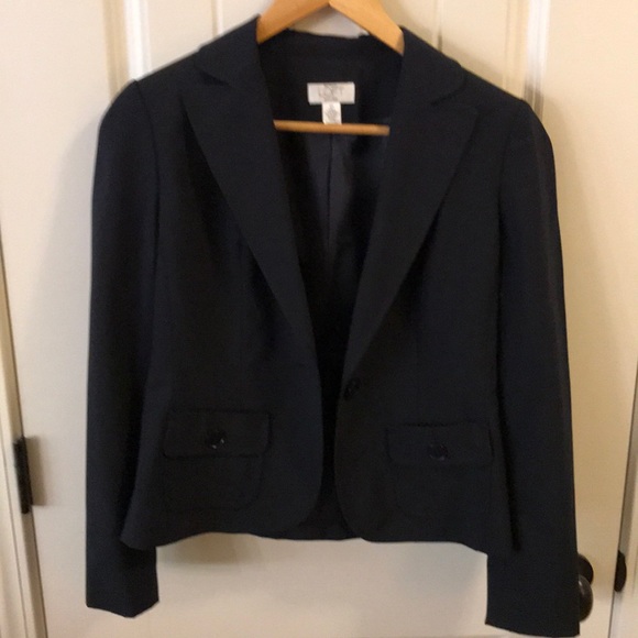 Loft Navy Blazer - Picture 1 of 4
